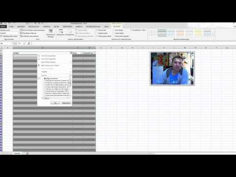 Excel: alle Leerzeilen und unnötige Zeilen löschen