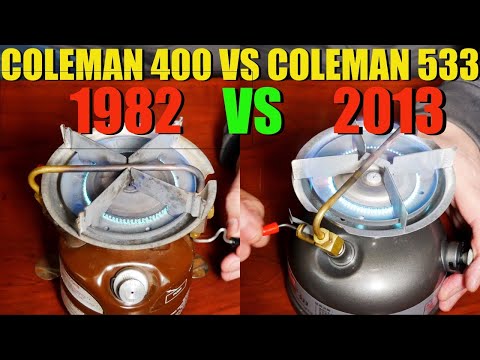 Are NEW Coleman Stoves BETTER Than OLD Coleman Stoves?