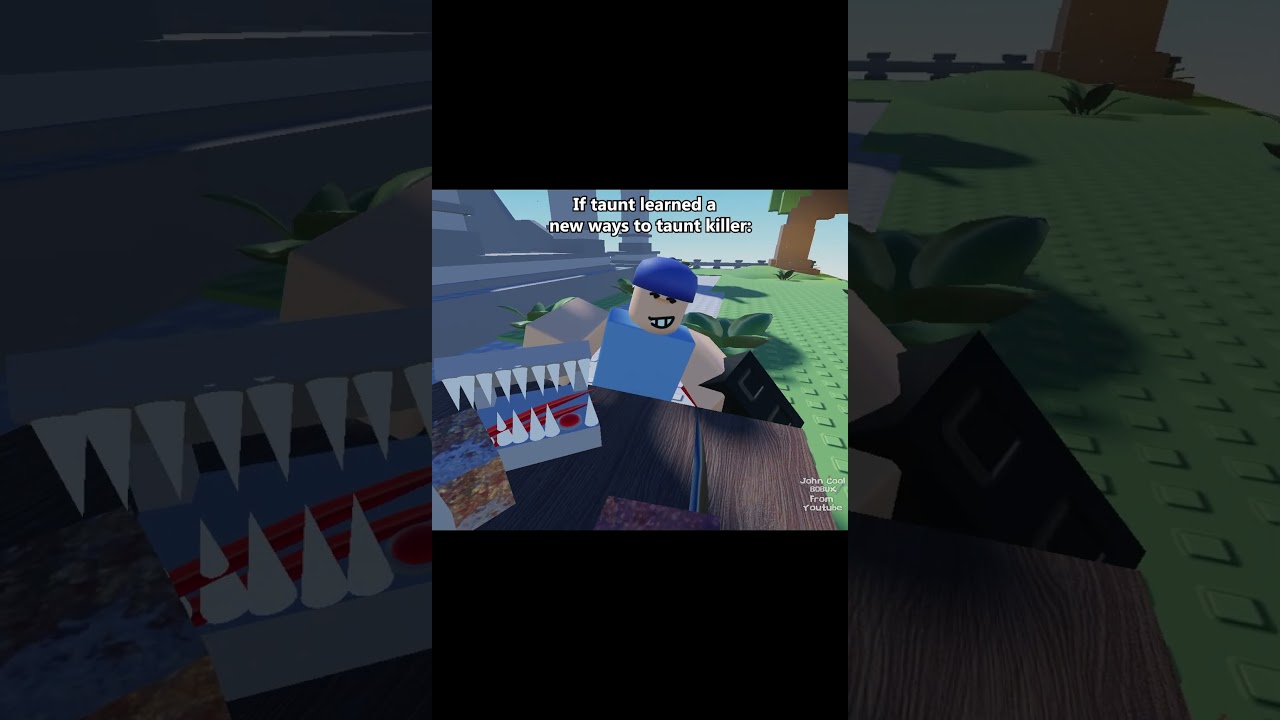 If taunt learned new ways to Taunt killers: #roblox #robloxanimation#dieofdeath#pursuer#hotdog#taunt