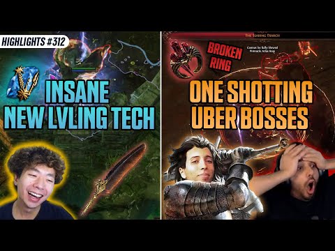INSANE NEW LEVELING TECH And Uber Boss ONE SHOTS BUILD