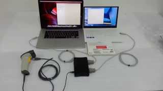 1:2 USB Barcode Scanner Splitter