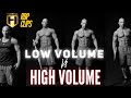 LOW VOLUME vs HIGH VOLUME TRAINING | Whats the best way? | Christian Thibaudeau | RBP CLIPS