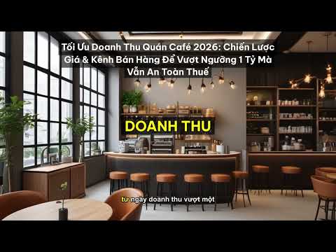 Tối Ưu Doanh Thu Quán Café 2026: Chiến Lược Giá & Kênh Bán Hàng Để Vượt Ngưỡng 1 T... [Tóm Tắt]