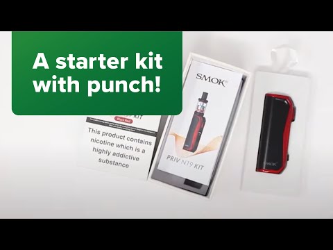 Part of a video titled Vaping 101 - Priv N19 Beginners Guide - YouTube