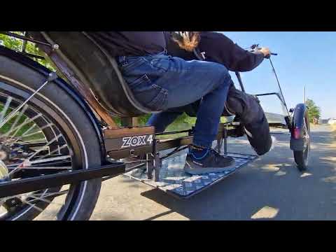 Gemütliche Tour in Erlangen mit dem ZOX4 Cargo/Plus