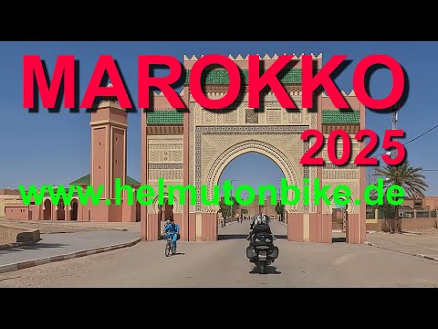 Morocco motorcycle trip 2025 #helmutonbike