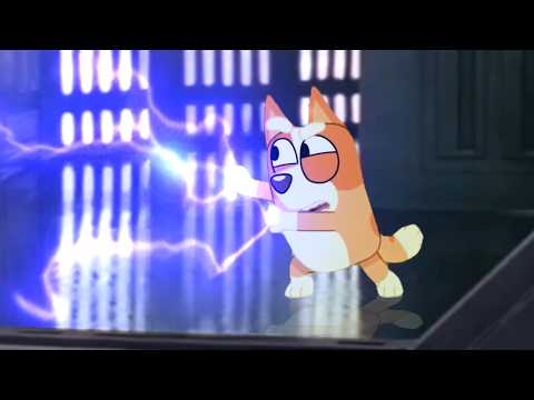 Bluey and Bingo Vs. Darth Vader