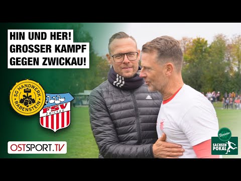 Back and forth! Great battle against Zwickau! Rabenstein vs. Zwickau | Saxony Cup