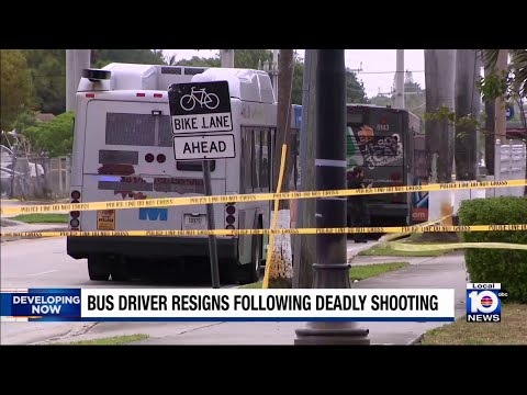 Bus driver resigns after deadly shooting
