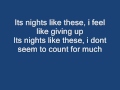 Nights Like These- Lucero (with lyrics)