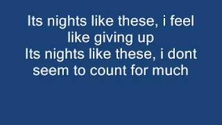 Nights Like These- Lucero (with lyrics)