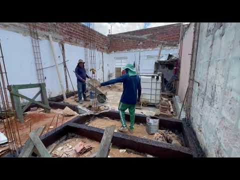Mais um dia de obra em Serra Talhada Pernambuco 