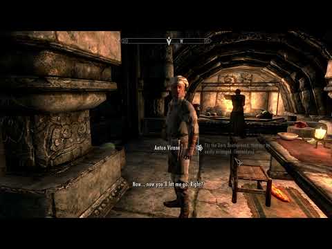Skyrim | Killing Anton Virane | Dark Brotherhood Questline