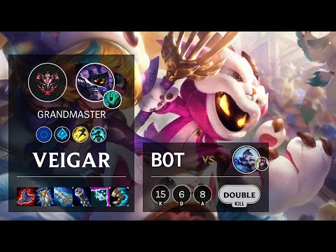 Veigar Bot vs Ashe - EUW Grandmaster Patch 10.19