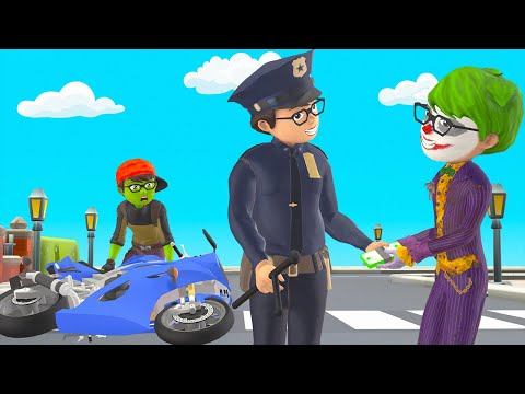 Police Nick Greedy For Money - Scary Teacher 3D Poor Father Nick Zombie
