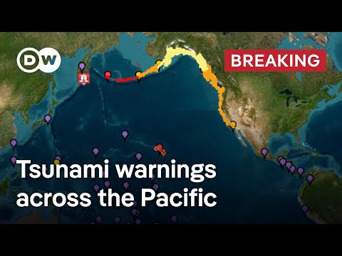 Live footage 2025 tsunami