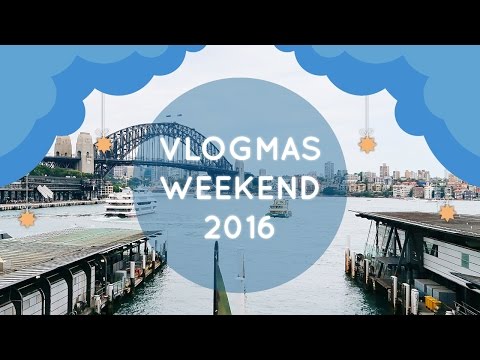 ♥ VLOGMAS 2016 ♥ シドニーでのクリスマス (♥ VLOGMAS 2016 ♥ Christmas in Sydney ♥)