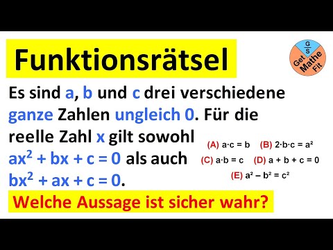 Welche Aussage ist sicher wahr? | Mathe Rätsel | Känguru der Mathematik 2024 | 11-13 Klassenstufe