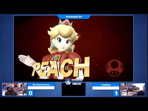 Onslaught 80 - Winner's Semis: Eanix Kogarasuma (Lucina) vs LingLing (Peach)