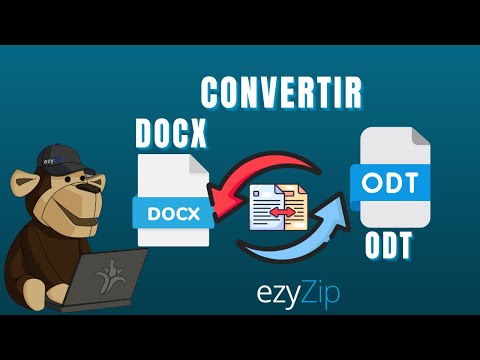 Convertir DOCX en ODT Gratuitement en Ligne