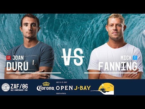 Joan Duru vs. Mick Fanning - Round Five, Heat 1 - Corona Open J-Bay 2017