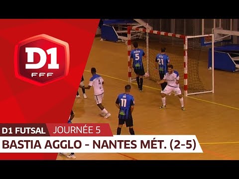 J5 : Bastia Agglo Futsal - Nantes MF (2-5), le résumé