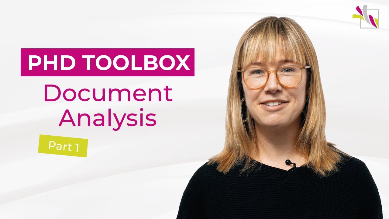 Document Analysis: Part 1 (1/4)