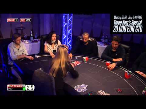 CASH KINGS E35 1/2 - DE - NLH 2/5 ante 5 - Live cash game poker show