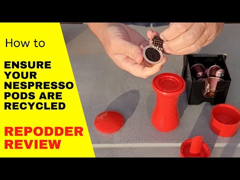 Repodder Review - how to ensure that your nespresso pods are recycled