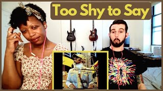 STEVIE WONDER - "TOO SHY TO SAY" (reaction)