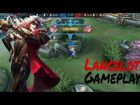 Comeback 2x Savage!!!|Lancelot Gameplay|MLBB
