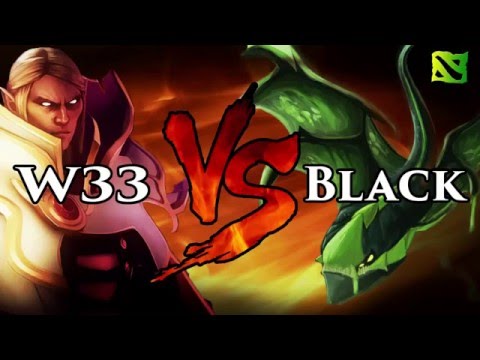 Dota 2 - Secret.W33's Invoker (8.2K MMR) VS Black's Viper
