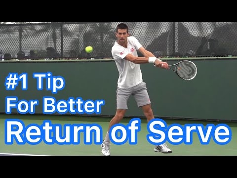 Improve Your Return Of Serve (Simple Tennis Tip)