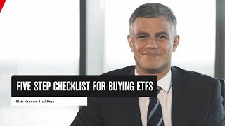 The golden rule when buying ETFs