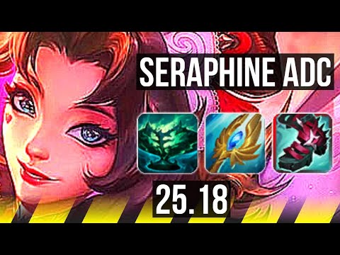 SERAPHINE & Sona vs ASHE & Milio (ADC) | Comeback | NA Grandmaster | 25.18