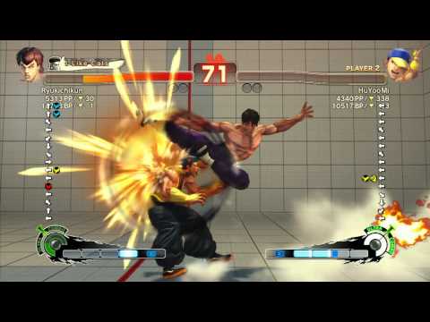 SSF4 AE: Ryukichikun (Fei Long) vs HuYooMi (Yun) - Ranked Match (720p HD)