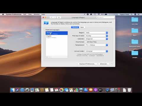 How To Change System Language in Mac | How To Change Language On MacBook