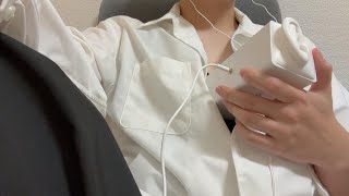 【ASMR】心音、お腹の音✖よく聞く言葉（認知シャッフル睡眠法）Heartbeat and Stomach Sounds/Whispering(Cognitive shuffle for sleep）
