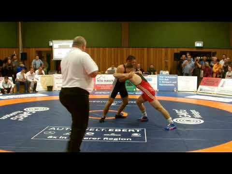28.09.2019 KSV Rimbach vs RWG - 66kg Freistil: Nico Schmitt vs Dimitry Dobrov, Teil 1