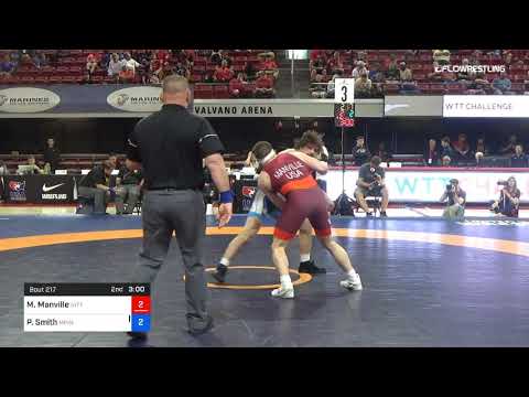 77 Kg Rr Rnd 2 Mason Manville Nittany Lion Wrestling Club Vs Patrick Smith Minnesota Regional Trai