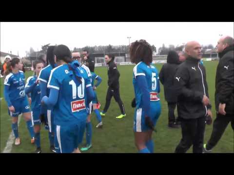 D1F - 2016/2017 - J15 - ASJ Soyaux / EA Guingamp 1-0 - 26-02-17 - Le Résumé