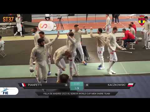 Madrid World Cup 2023 SMS TEAM - L16 - France v Poland