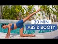 30 MIN ABS & BOOTY WORKOUT || Intermediate Mat Pilates (No Equipment)