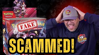 I Got Scammed! How to Spot a Fake Pokémon Booster Box.