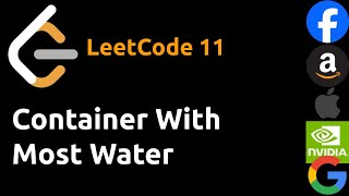 Leetcode # 11 | Container with Most Water