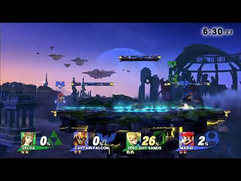 [SSB4] Deception (Zelda) and Chliu (ZSS) vs. Ryel (Captain Falcon)and Jarrod (Mario)