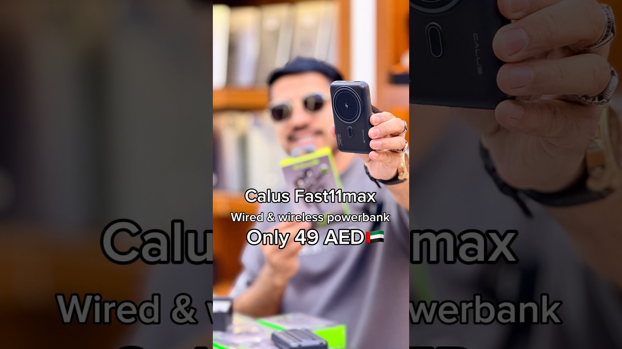CALUS MagSafe 10000 mAh sans fil à charge rapide video thumbnail