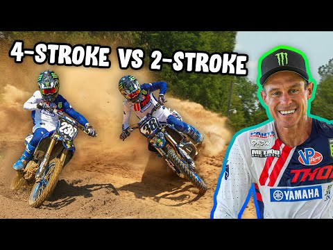 Factory YZ250F VS YZ250 Two Stroke!