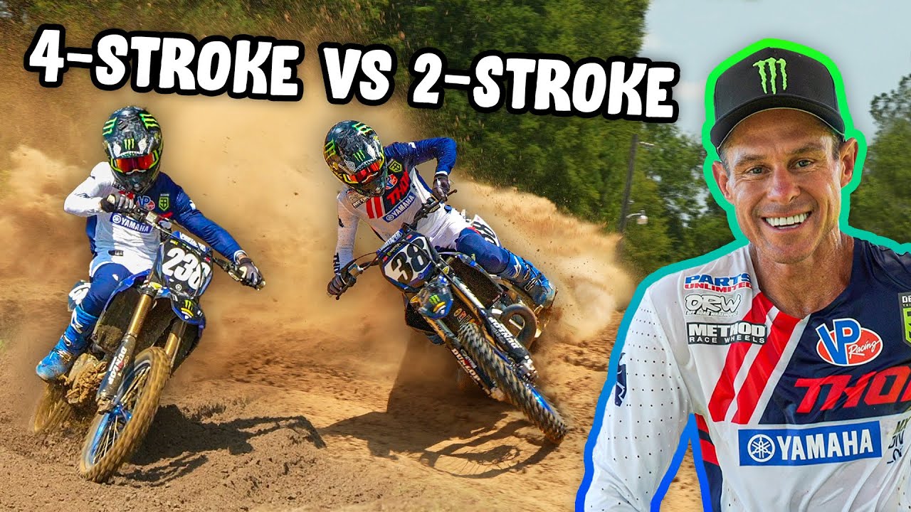 Factory YZ250F VS YZ250 Two Stroke!