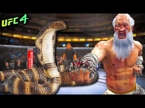 Old Bruce Lee vs. King Cobra (EA sports UFC 4)